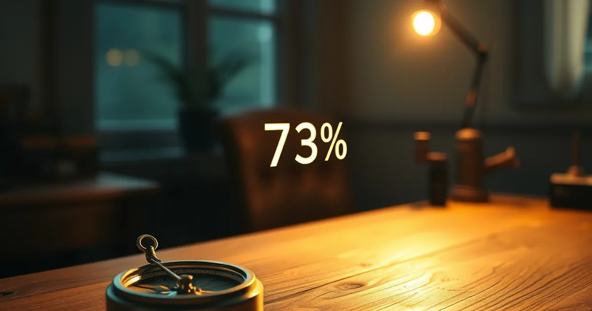 Din dröm om en nivåindikator – varför hjärnan stannar vid 73%
