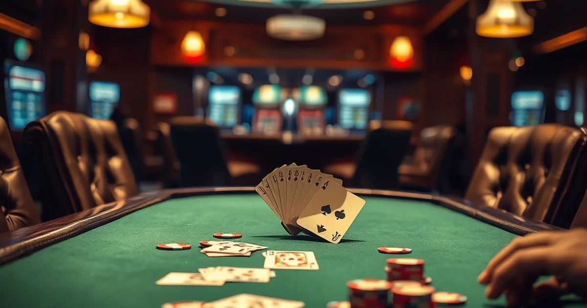 Live-casinots kortlek tar slut vid 6 spelare – bordet byter sko mitt i given